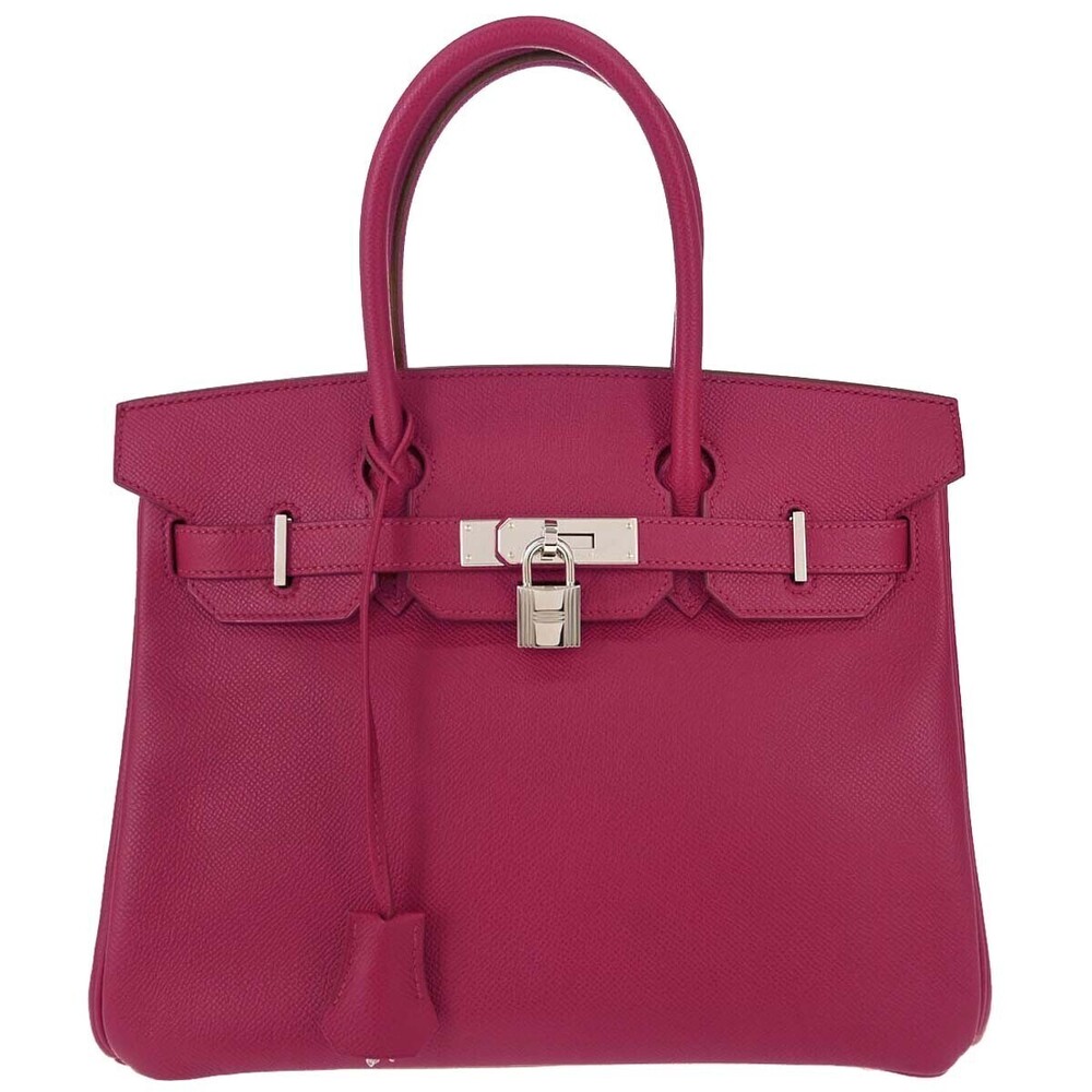 Hermes Birkin Red Epsom with Gold Hardware 30